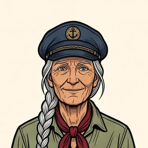 Grandma Jo, portrait